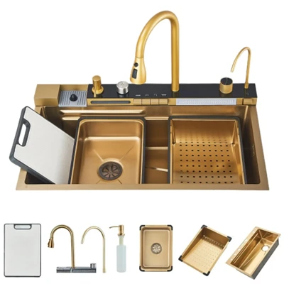 DIGITAL SMARTWORKSTATION WATERFALL KITCHEN LAVABO